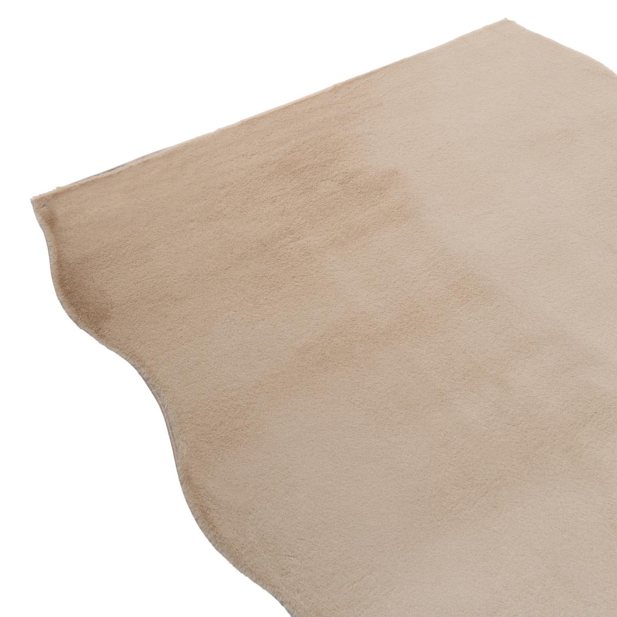 TEPPICH Beige 160/230 cm Dawa - Beige, Kunststoff (160/230cm) - Beliani