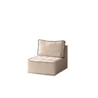 SESSEL Sande Xs In Alpine - Hellbraun, Holzwerkstoff/Textil (80/85/90cm) - Fun Möbel