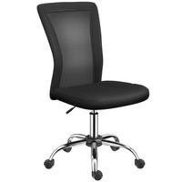 BÜROSTUHL, Ergonomisch, Schwarz - Schwarz, Metall (58/100/43cm) - Vinsetto