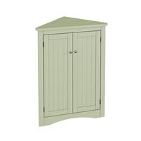 ECKSCHRANK In Grün 90 cm mit 2 Türen & 3 Ebenen - Mintgrün, Holzwerkstoff (61/90/34cm) - Urban Meuble