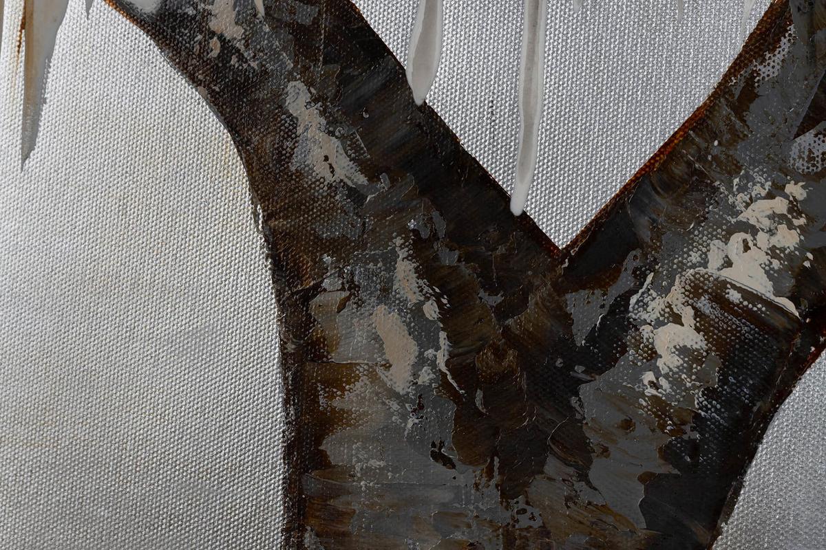 ÖLGEMÄLDE 150/50 cm - Beige, Holz/Textil (150/50cm) - KUNSTLOFT