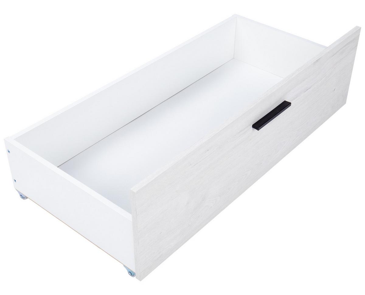 JUGENDBETT Mathea - Eichefarben, Holzwerkstoff/Metall (140/200cm) - arthur berndt