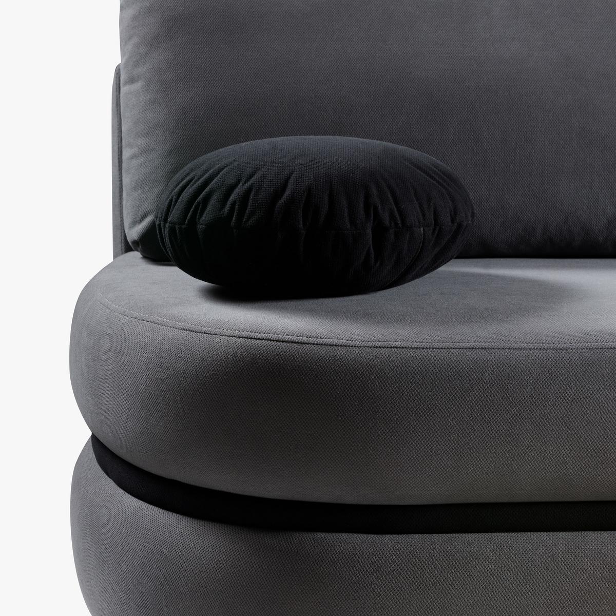 SCHLAFSOFA Valio 3-Sitzer mit Schlaffunktion, Grau - Grau, Textil (211/93/103cm) - Beautysofa