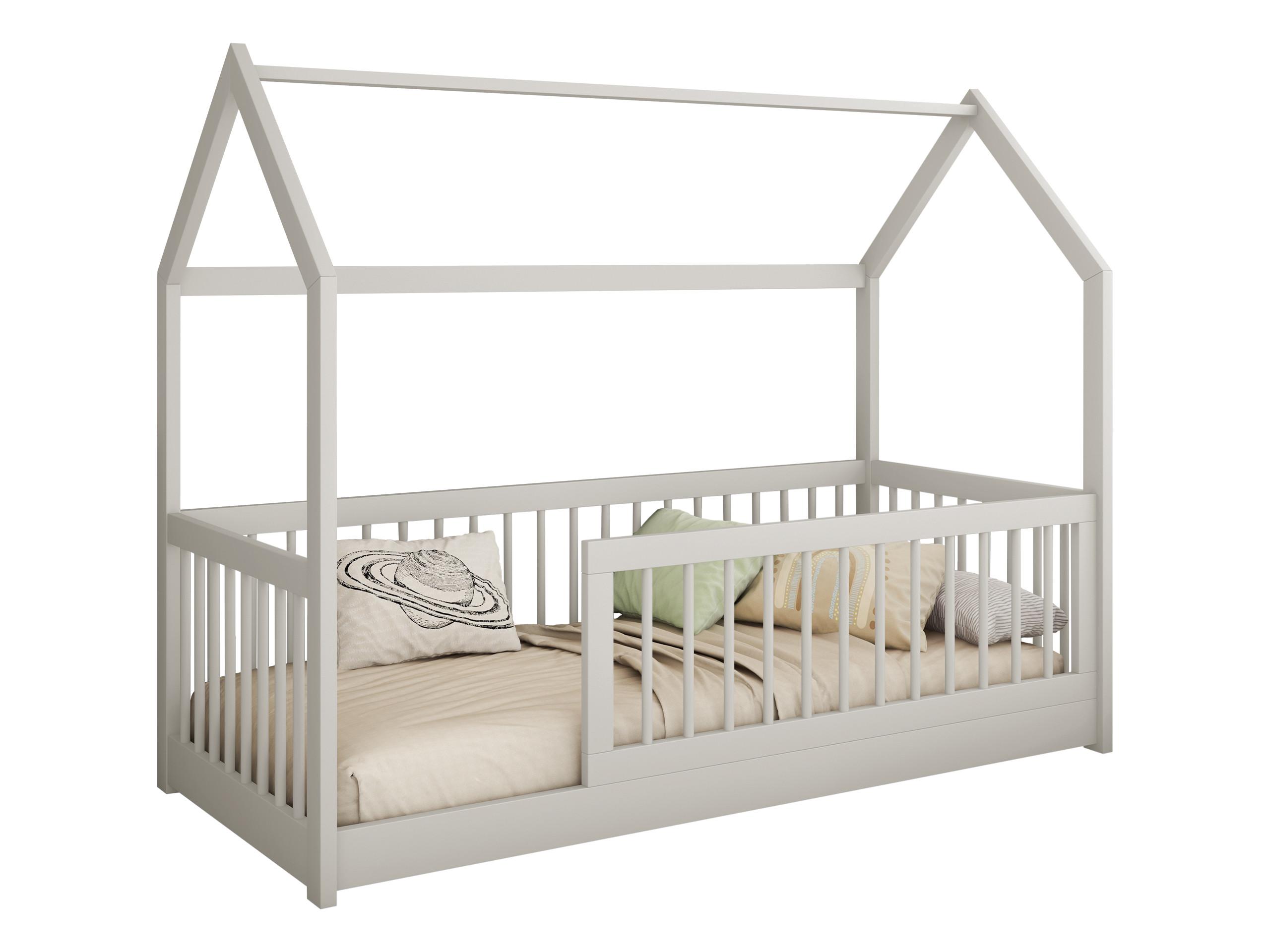 HAUSBETT Greta 80 - Kaschmir, Holz (80/180cm) - MIRJAN24