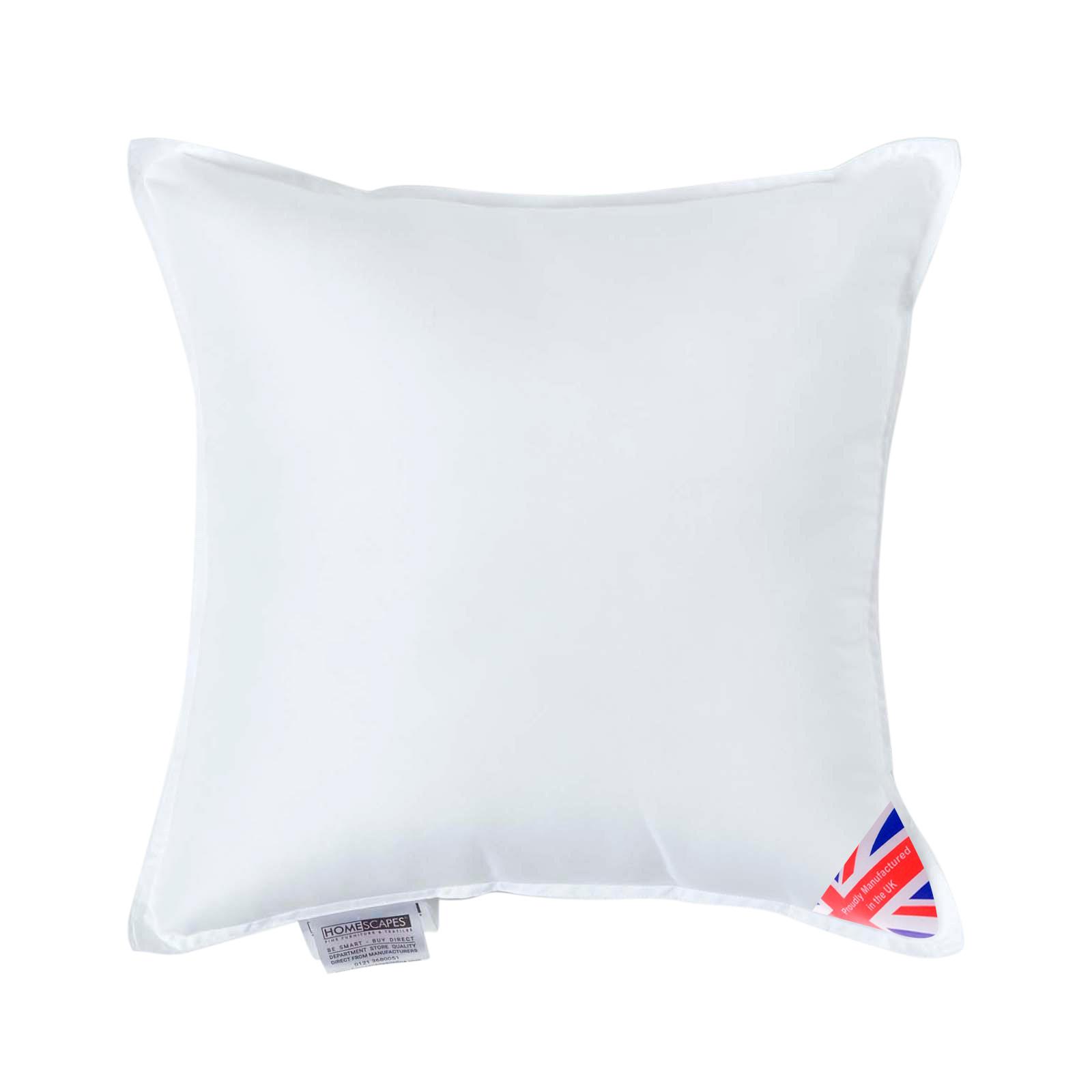 FÜLLKISSEN 40/40 cm – Super-Mikrofaser - Weiß, Textil (40/40cm) - Homescapes