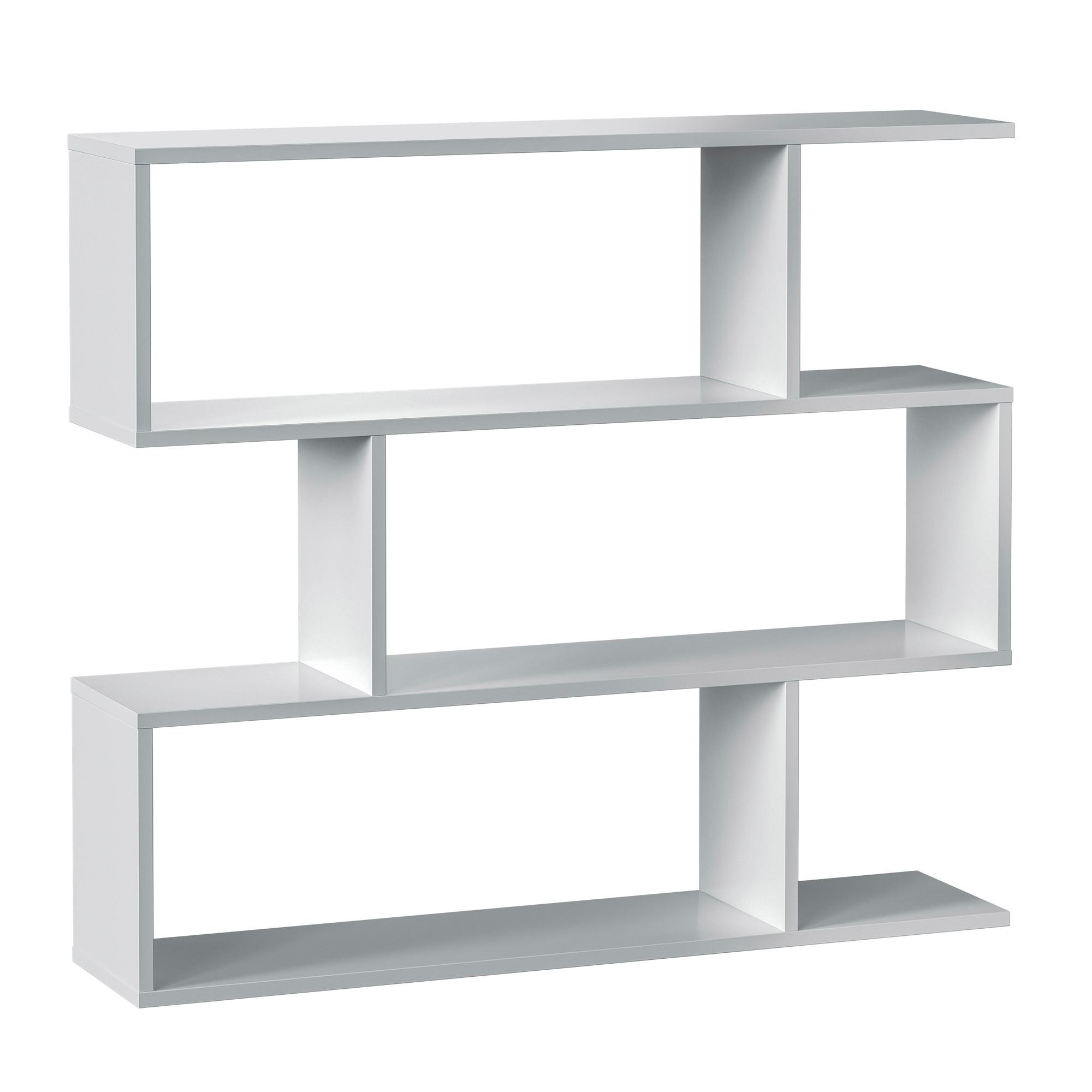 REGAL Bologna Weiß 6 Fächer - Weiß, Holzwerkstoff (110/97/25cm) - VS Venta-stock