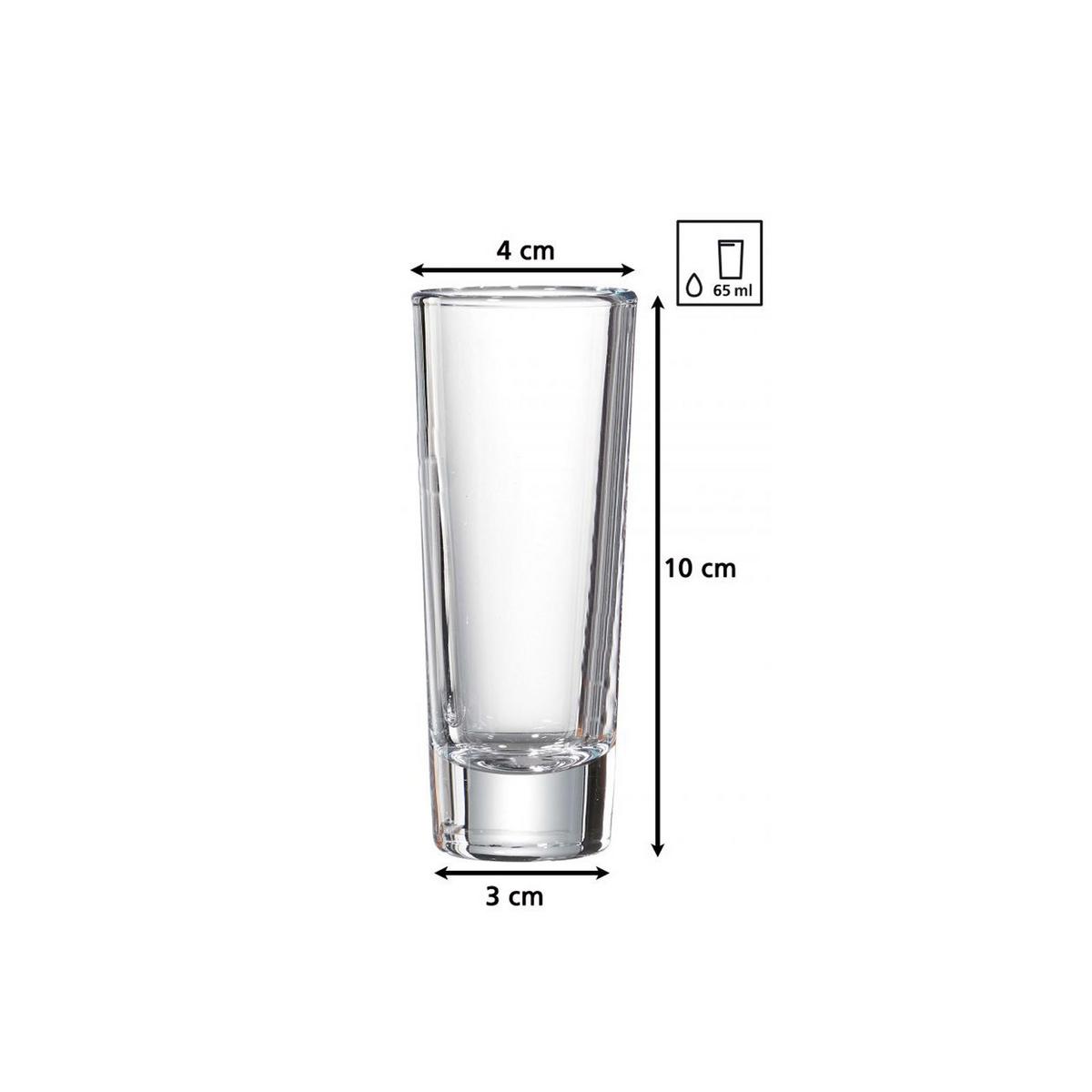 SCHNAPSGLÄSER Skol transparent 65 ml 36er Set - Transparent, Glas (0.065L) - Ritzenhoff Breker