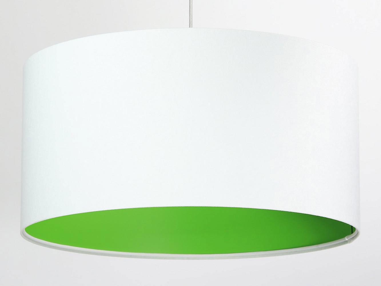 HÄNGELEUCHTE Grün 50/25 cm - Weiß/Grün, Kunststoff (50/0.8/25cm) - ONZENO