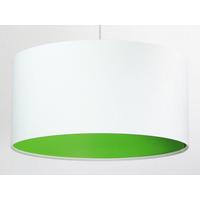 HÄNGELEUCHTE Grün 50/25 cm - Weiß/Grün, Kunststoff (50/0.8/25cm) - ONZENO