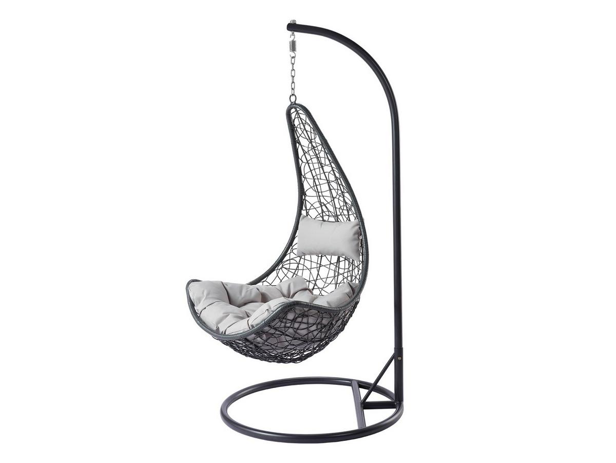 HÄNGESESSEL Boho - Grau, Metall (95/195/95cm) - MIRJAN24
