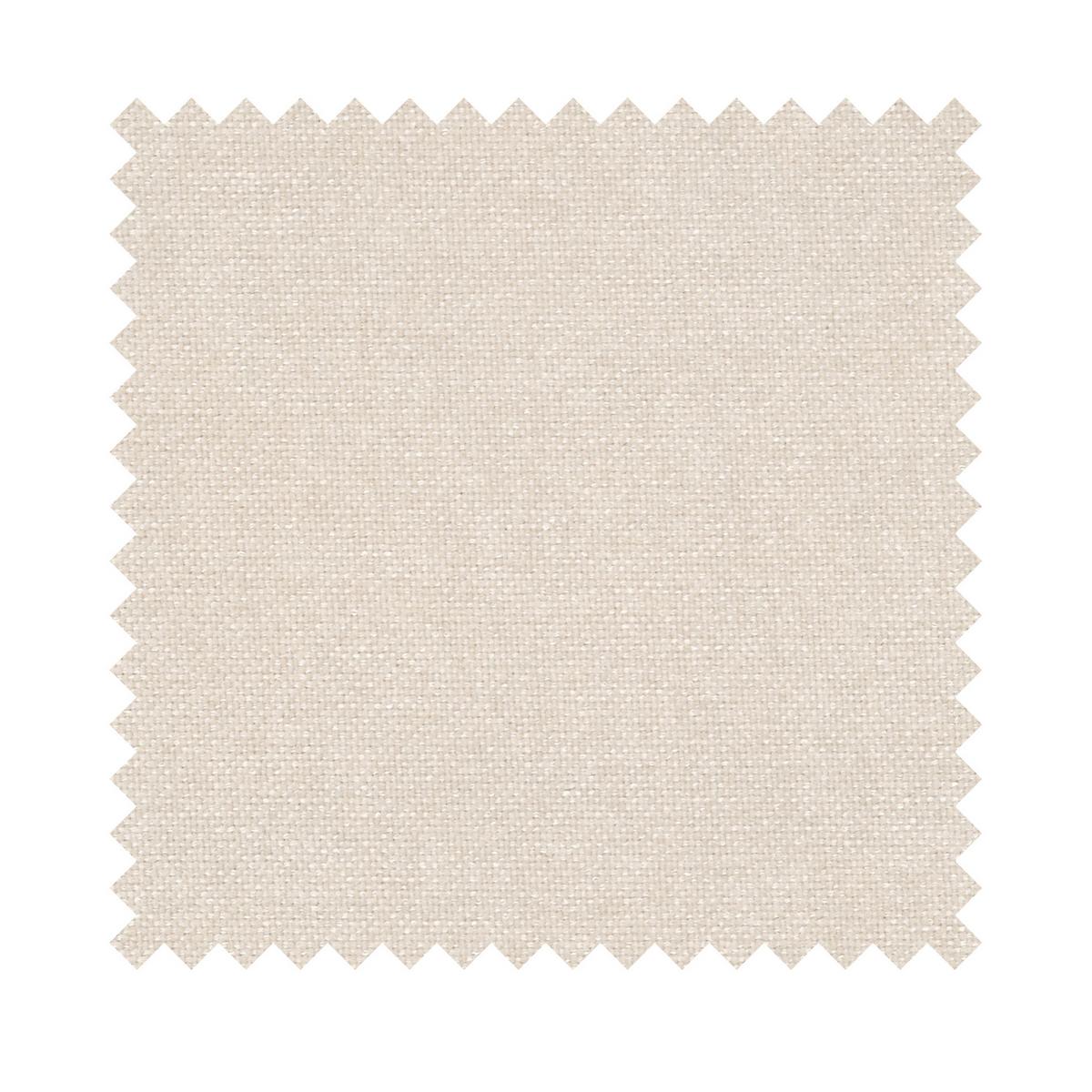 POUF Ovo 1-Sitzer 100 cm - Creme/Schwarz, Kunststoff/Textil (100/44/68cm) - Selsey