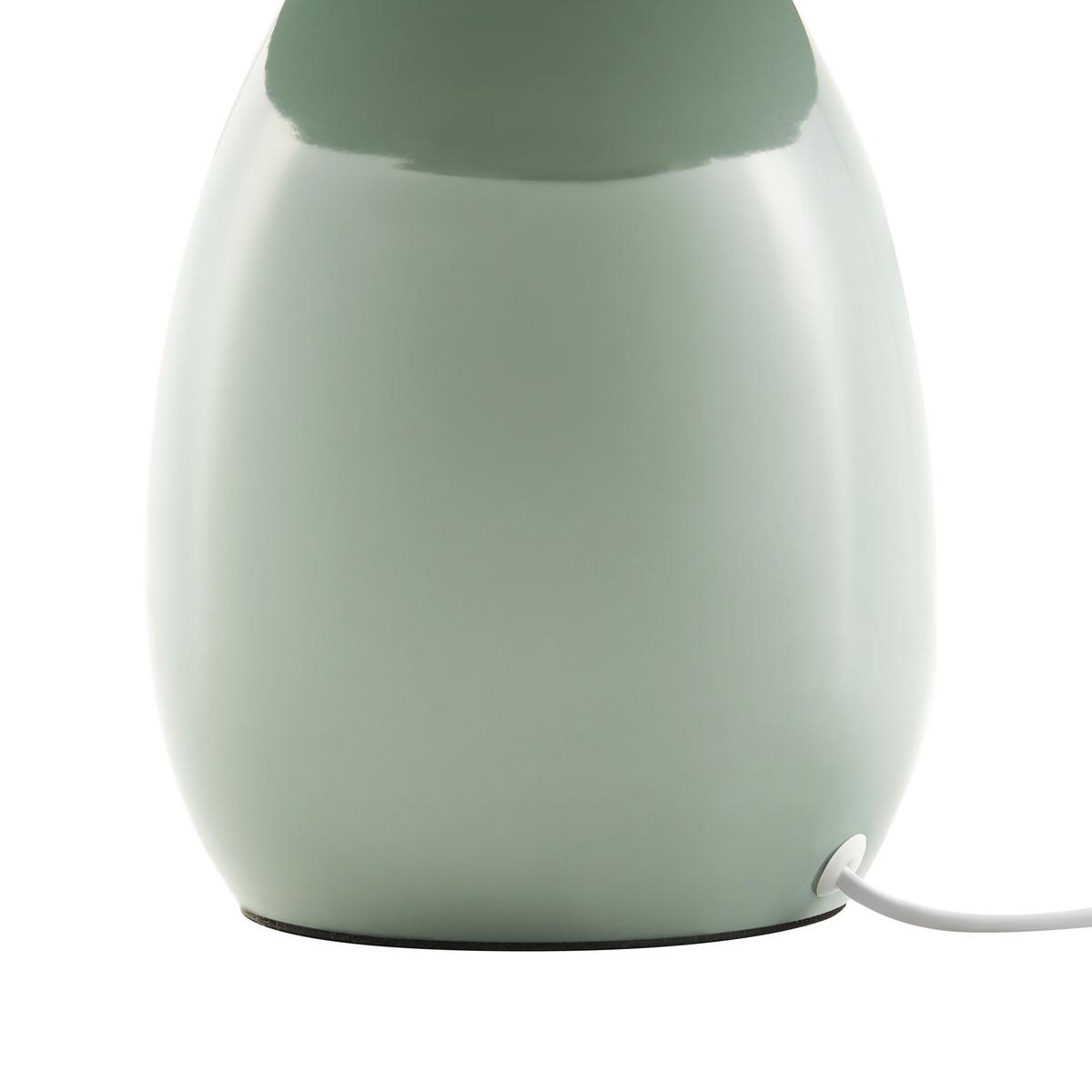 TISCHLAMPE Metall Hellgrün Sigi - Orange, Metall (30/30/30cm) - Beliani
