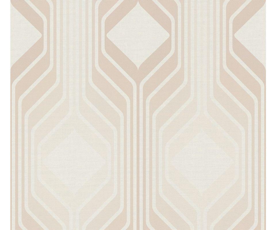 VLIESTAPETE Beige 53/850 cm - Beige, Textil (53/1cm) - KUNSTLOFT
