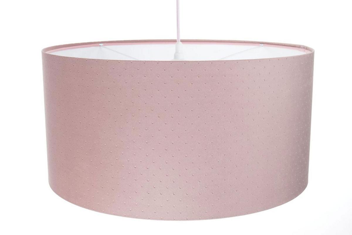 HÄNGELEUCHTE Rosa 40/20 cm - Pink/Weiß, Kunststoff (40/0.6/20cm) - ONZENO