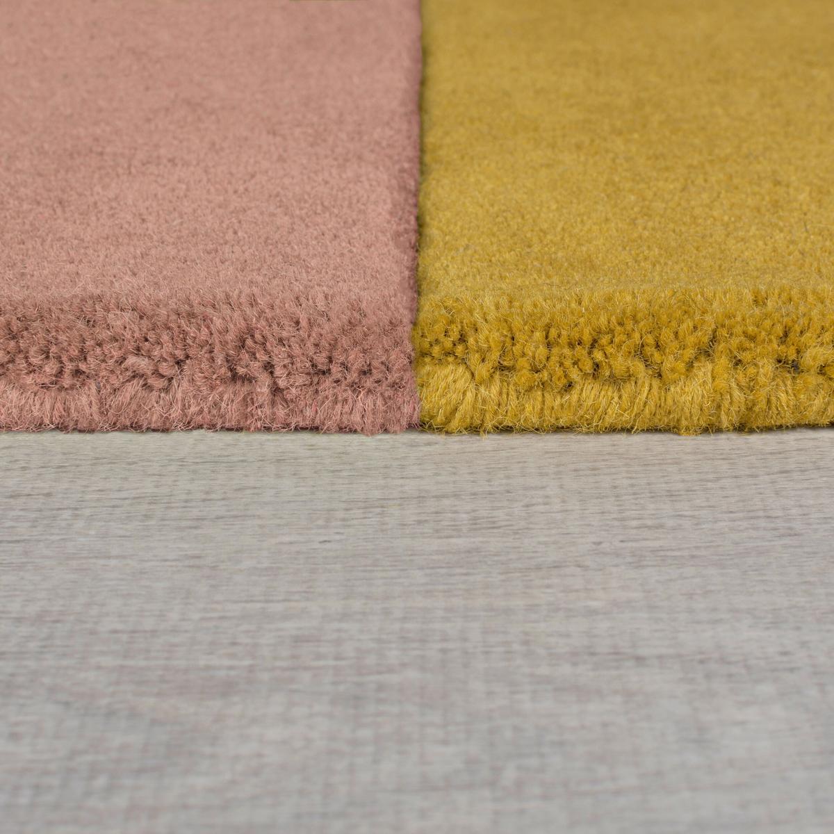 WOLLTEPPICH HALLEIN, abstrakt, aus Wolle, Bright-Bunt, 150 x 240 cm - Multicolor/Hellblau, Textil (240/150cm) - KADIMA DESIGN