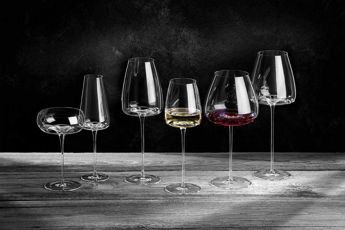 WEINGLÄSER Vision transparent 6-tlg. - Transparent, Glas - Zieher