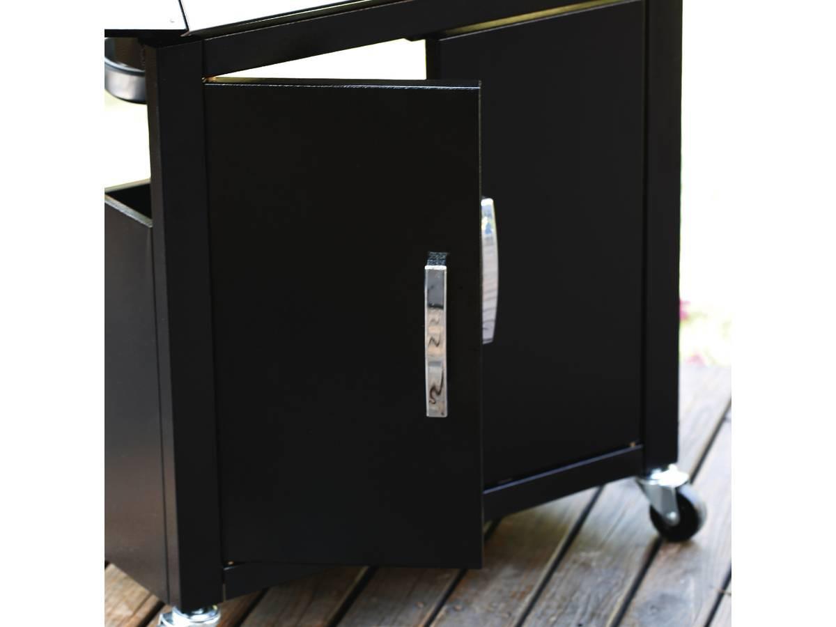 GASGRILL party 5 Silber - Grau, Metall (54/55/136cm) - Habitat Garten