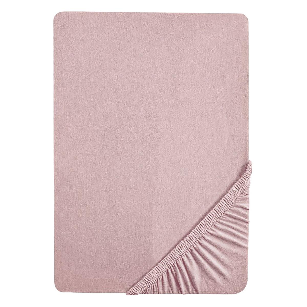 SPANNBETTLAKEN 60 x 120 – 70 x 140 cm - Rosa, Textil (70/140cm) - Roba