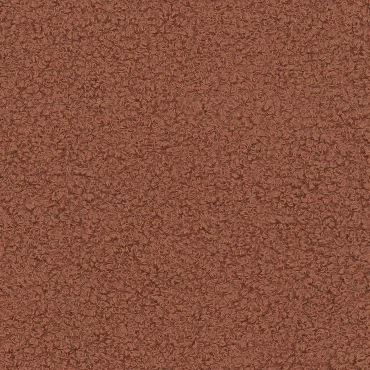 ECKSOFA TURIN N Orange Bucle-Stoff mit Schlaffunktion - Orange/Grau, Holz/Kunststoff (265/183cm) - MASSENO