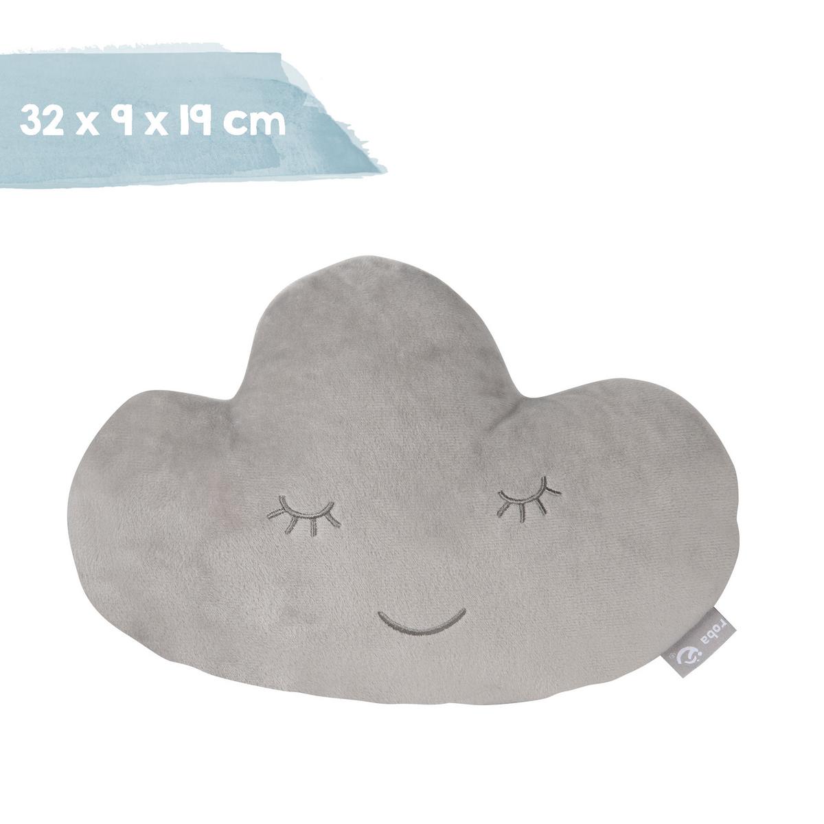 KINDERSOFA 3er-Set silbergrau - Grau, Holzwerkstoff/Textil (70/50/48cm) - Roba