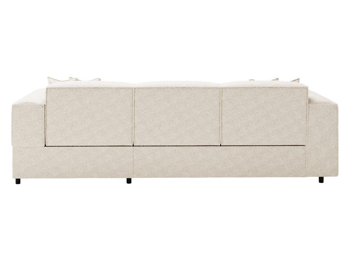 ECKSOFA Santos L, Seite: Rechts - Schwarz/Naturfarben, Holzwerkstoff/Kunststoff (253/166cm) - MIRJAN24