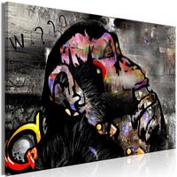KUNSTDRUCK Bunt 90/60 cm - Multicolor, Textil (90/60cm) - KUNSTLOFT