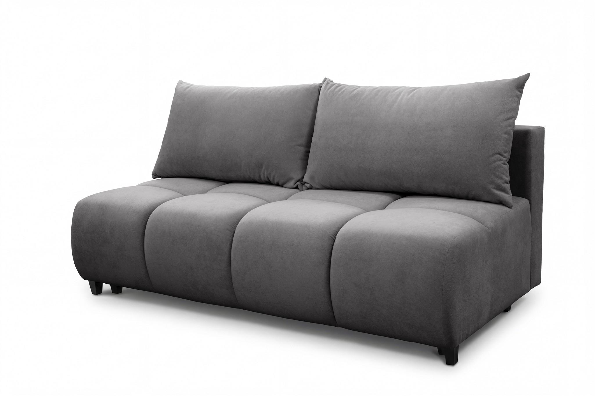 SCHLAFSOFA Xenio Mit Schlaffunktion - Dunkelgrau, Holzwerkstoff/Textil (196/103/100cm) - Fun Möbel