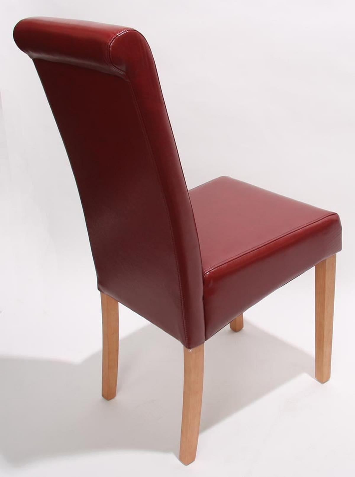 ESSZIMMERSTUHL Rot 2er-Set - Rot, Holz (41/99/60cm) - MCW