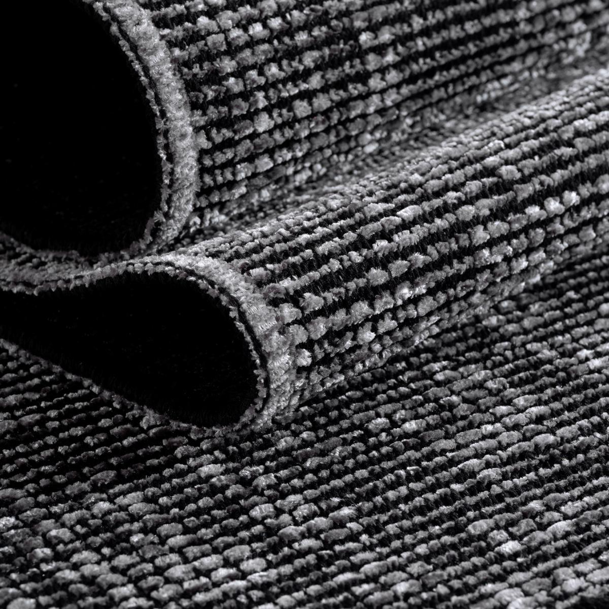 TEPPICH aus Baumwolle Waschbar KOFEL in Grau, einfarbig, 120 x 170 cm - Grau, Textil (170/120cm) - KADIMA DESIGN