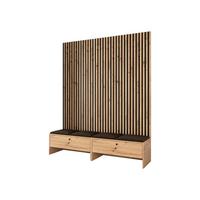 GARDEROBE Balma V - Braun, Holzwerkstoff (170/206/44cm) - MIRJAN24