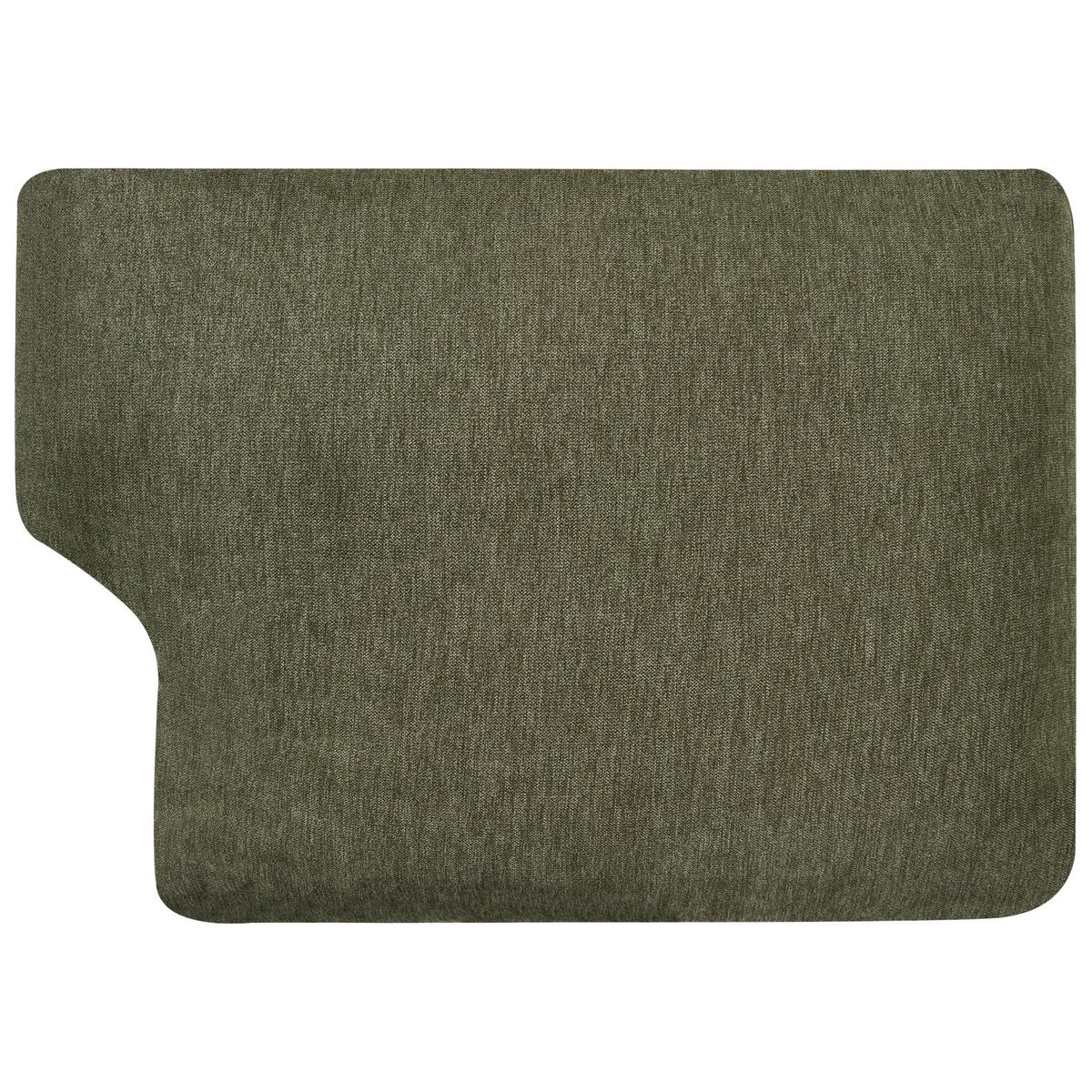 2-SITZER-SOFA Stoff Grün Lousto - Schwarz/Grün, Textil (156/85/65cm) - Beliani