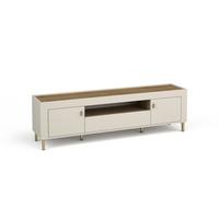 LOWBOARD Monta mit 2 Türen und 1 Schublade, Kaschmir - Kaschmir, Holzwerkstoff (177/52/40cm) - Beautysofa
