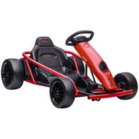 ELEKTRO-GO-KART Kunststoff Metall Rot - Rot, Kunststoff (115/77/54cm) - HOMCOM