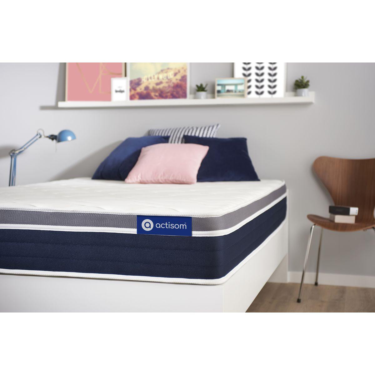MATRATZE Actimemo confort Memory-Schaum 80 x 200 cm h2 - Weiß, Textil (80/200cm) - ACTISOM