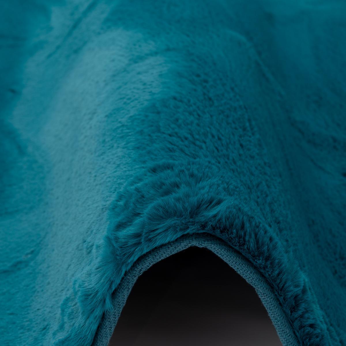 FELLTEPPICH LUXUS SUPER SOFT PLUSH - Petrol, Textil (140/180cm) - Pergamon