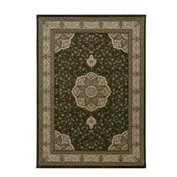 TEPPICH Kurzflor GEISLER in Grün, orientalisch, 200 x 290 cm - Grün, Textil (290/200cm) - KADIMA DESIGN