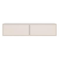 TV-HÄNGEBOARD Velveto 2-türig, Kaschmir, 140 cm - Kaschmir, Holzwerkstoff (140/30/30cm) - Selsey