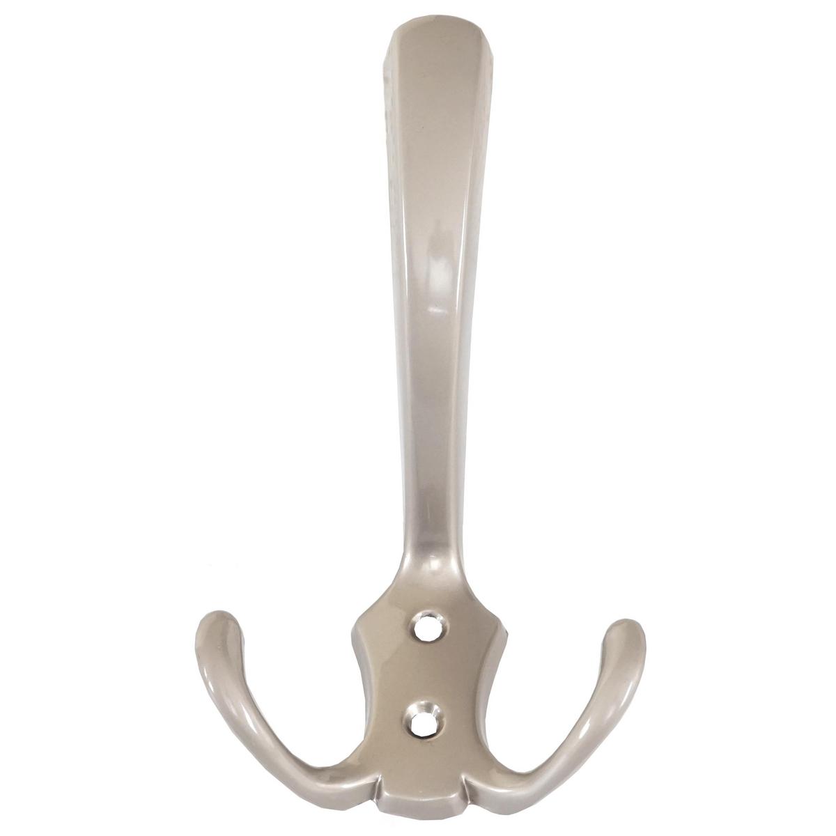 GARDEROBENHAKEN Silber 2er-Set - Silberfarben, Metall (7/14/6cm) - MCW