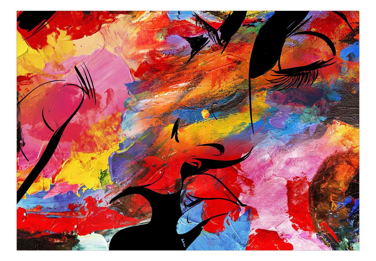 SELBSTKLEBENDE FOTOTAPETE 441/315 cm - Multicolor, Kunststoff/Textil (441/1cm) - KUNSTLOFT