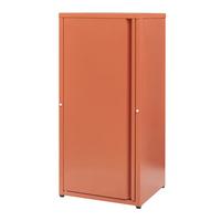 AKTENSCHRANK Burlöv - Dunkelbraun, Metall (40/88/35cm) - [en.casa]