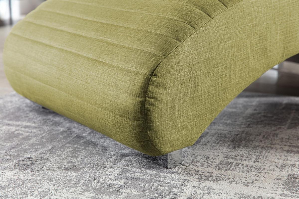 RELAXLIEGE Abramo In Lisbon - Hellgrün, Holzwerkstoff/Textil (73/80/170cm) - Fun Möbel