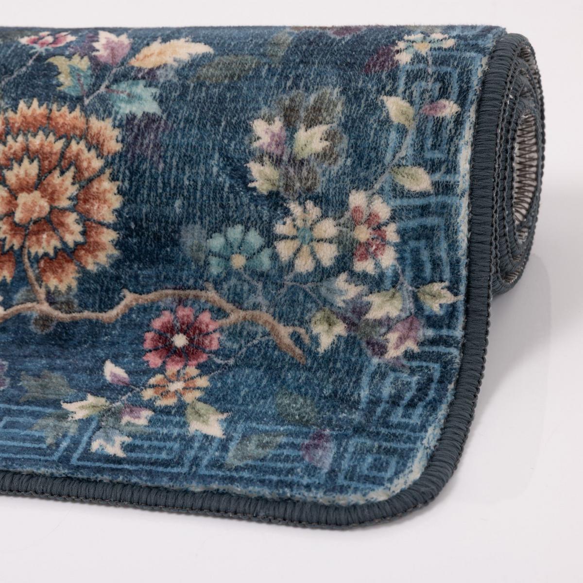 BADTEPPICH Aquata 50x60 cm - Petrol, Textil (50/60cm) - Gino Falcone