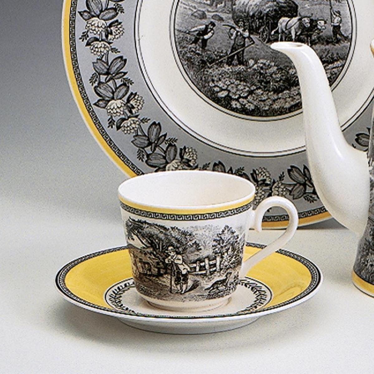 KAFFEE- / TEEUNTERTASSE Audun Ferme bunt ø 16 cm - Multicolor, Keramik (16cm) - Villeroy & Boch