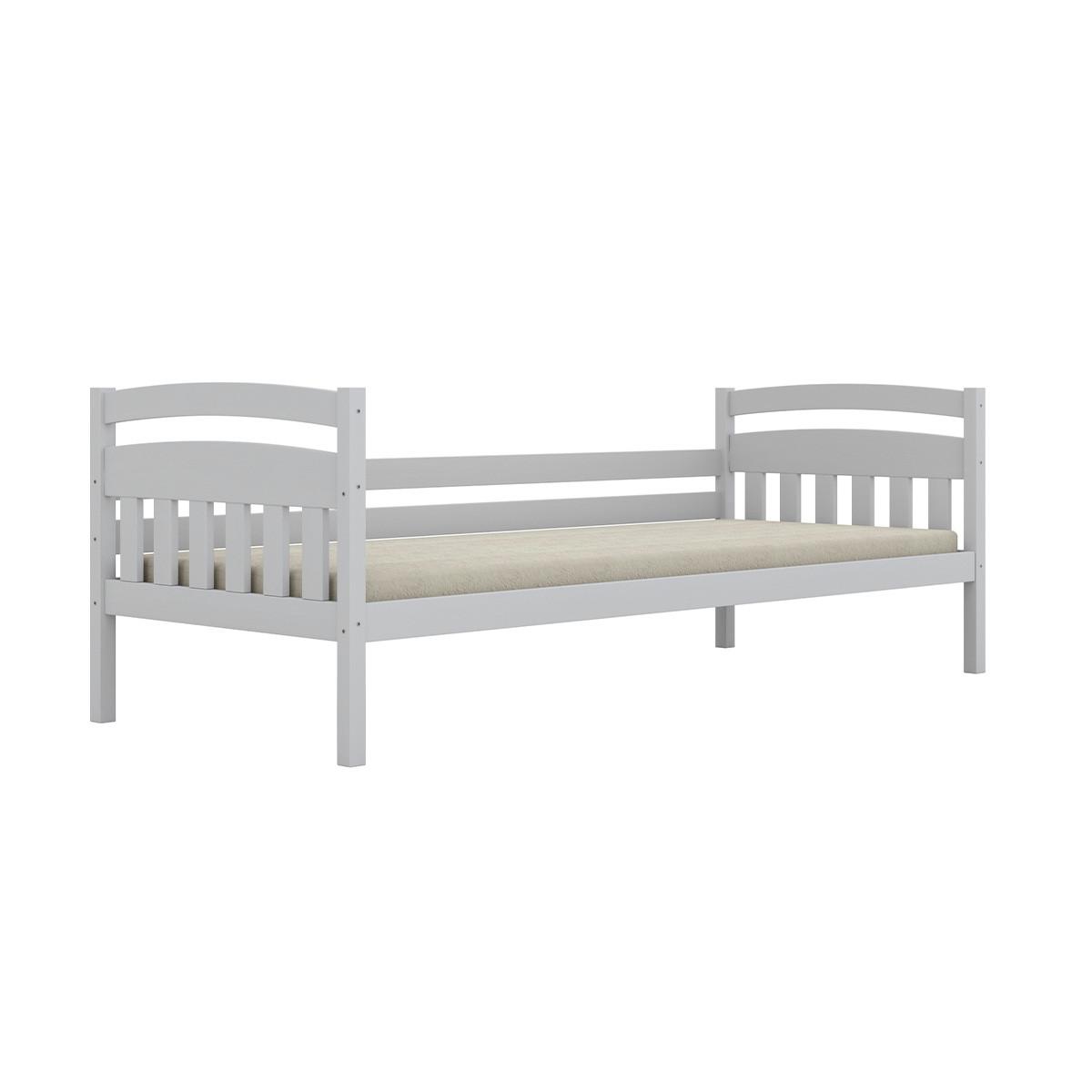 BETT 90/200 Tosia Weiß - Weiß, Holz (90/200cm) - Petits-meubles