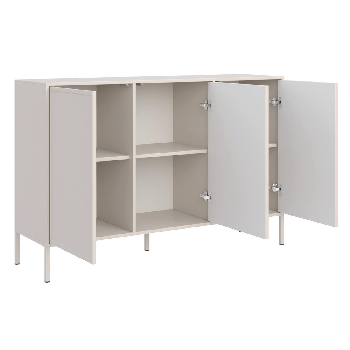 SIDEBOARD Velveto Kaschmir 150 cm - Kaschmir, Holzwerkstoff/Metall (150/86/40cm) - Selsey