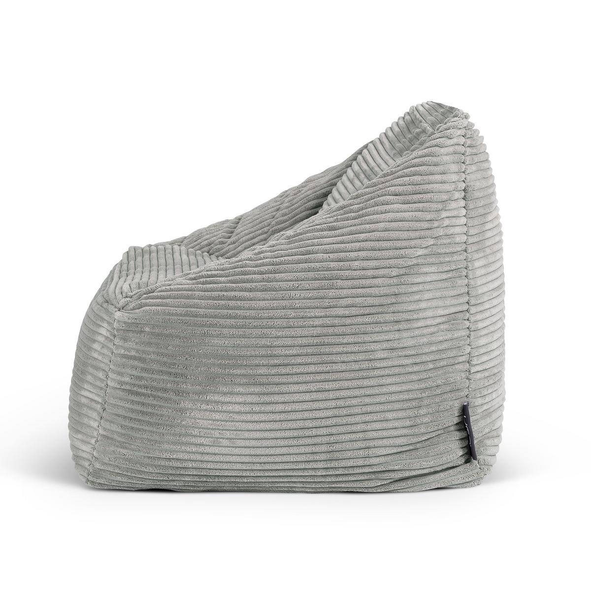 SITZSACK Flauschig für Kinder 2-tlg. - Grau, Textil (55/44/55cm) - icon