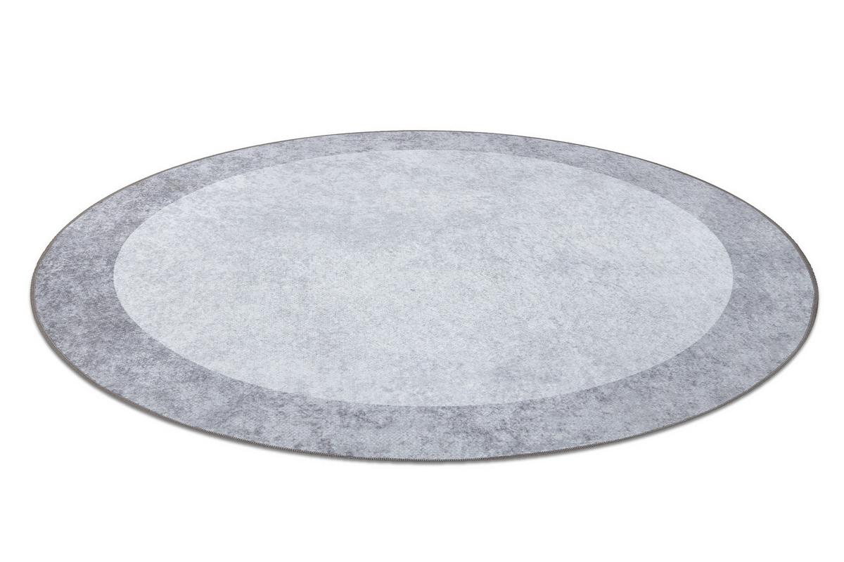 TEPPICH Miro 80 cm - Grau, Textil (80/80cm) - rugsX