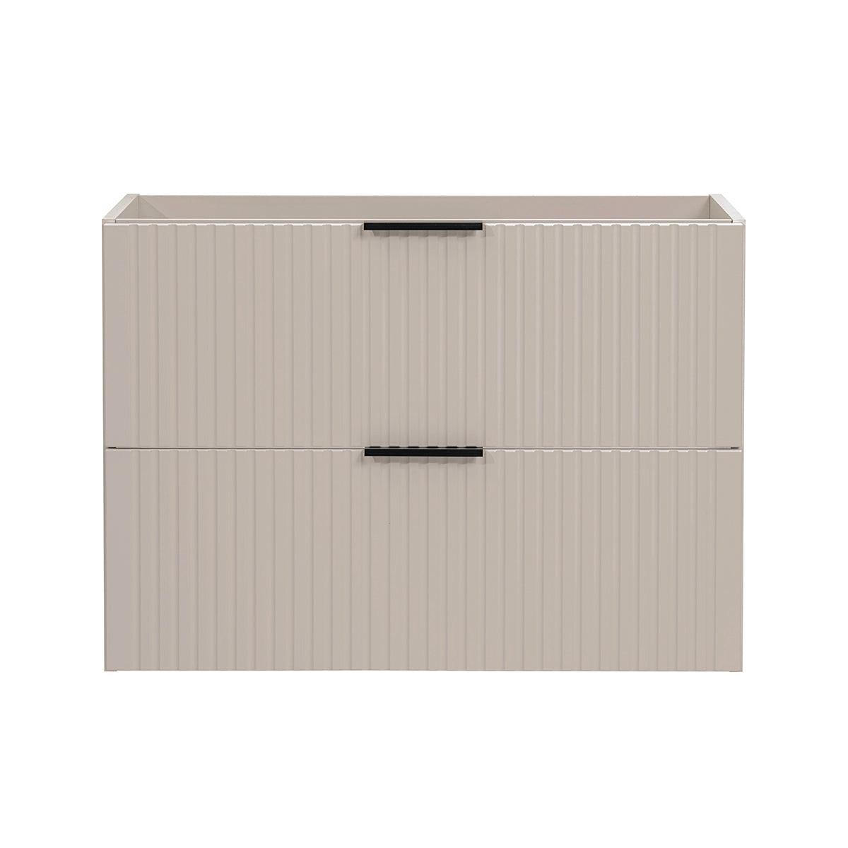 WASCHTISCHUNTERSCHRANK 80.4cm Adriel Kaschmir - Beige, Holzwerkstoff (80.4/57/46cm) - Petits-meubles