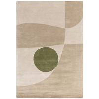 WOLLTEPPICH ELAN-Maas, geometrisch-abstrakt, Beige, 120 x 170 cm - Beige, Textil (170/120cm) - KADIMA DESIGN