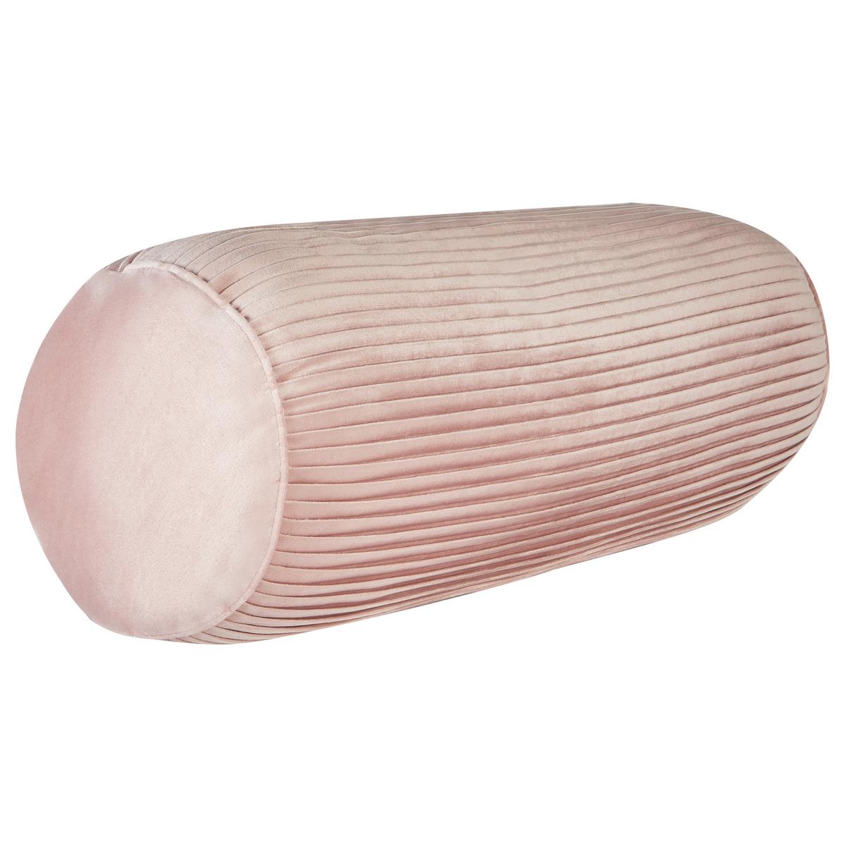 DEKOKISSEN Rosa 60/22 cm Jonquil - Pink, Textil (60/22cm) - Beliani